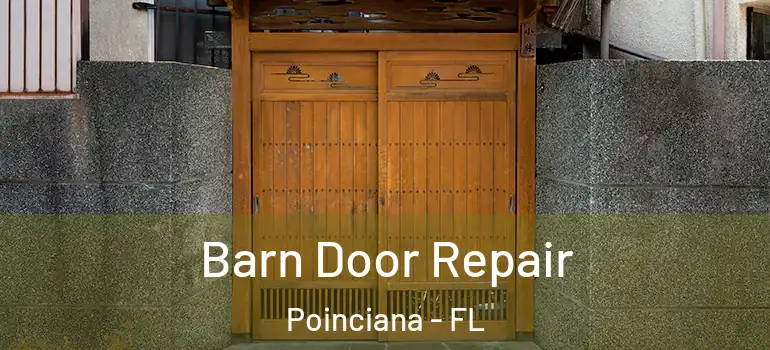 Barn Door Repair Poinciana - FL