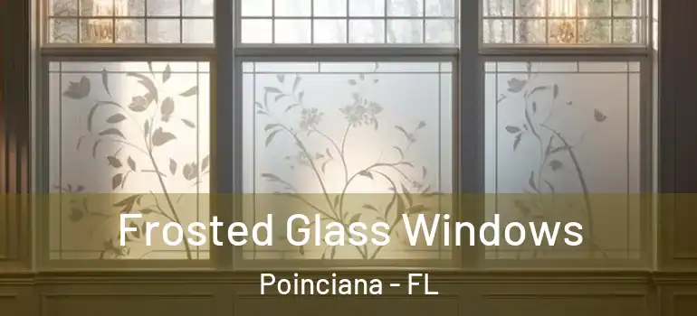 Frosted Glass Windows Poinciana - FL