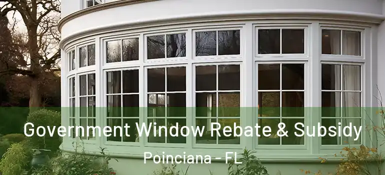 Government Window Rebate & Subsidy Poinciana - FL