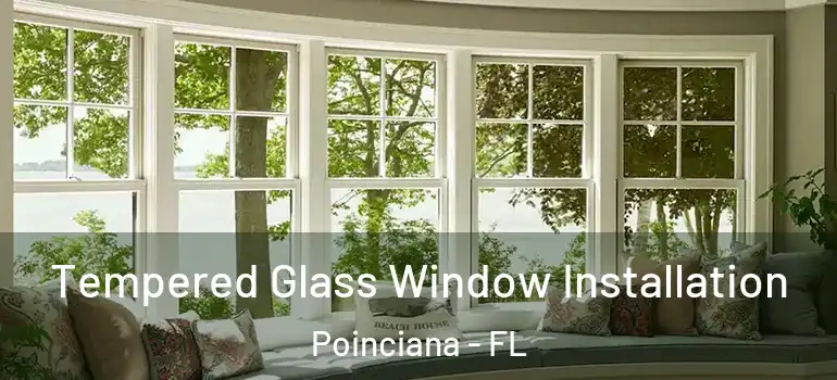 Tempered Glass Window Installation Poinciana - FL